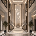 Globo Crystal Chandelier