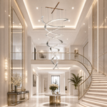 Globo Crystal Halo Chandelier
