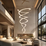 Globo Crystal Halo Chandelier