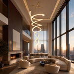 Globo Crystal Halo Chandelier