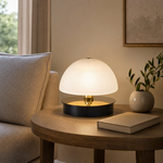 Glorious Frosted Glass Table Lamp
