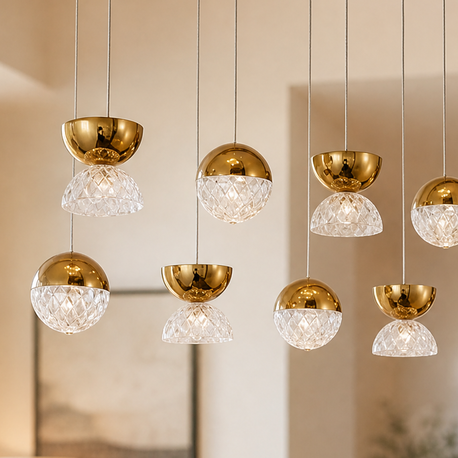 Glorious Modern Cluster Light Pendant
