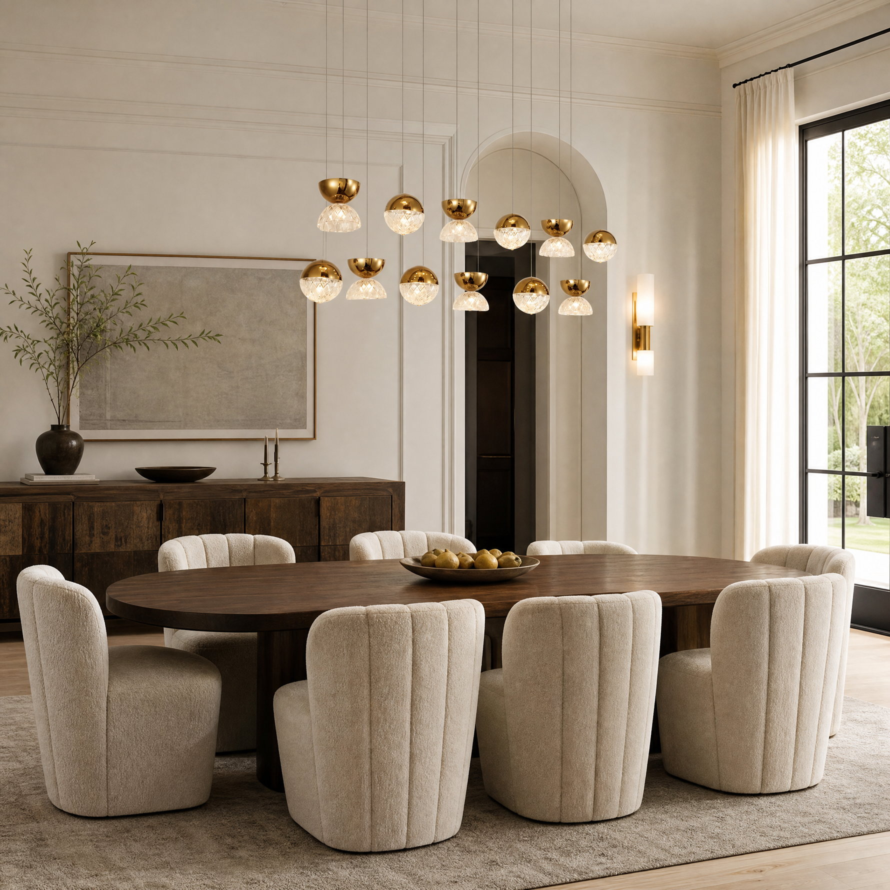 Glorious Modern Cluster Light Pendant