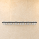 Goblet Duo Linear Dining Pendant 1830 - Black