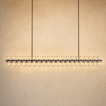 Goblet Duo Linear Dining Pendant 1830 - Black