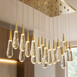Goccia Linear Chandelier