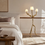Golden Vine Sculptural Floor Lamp