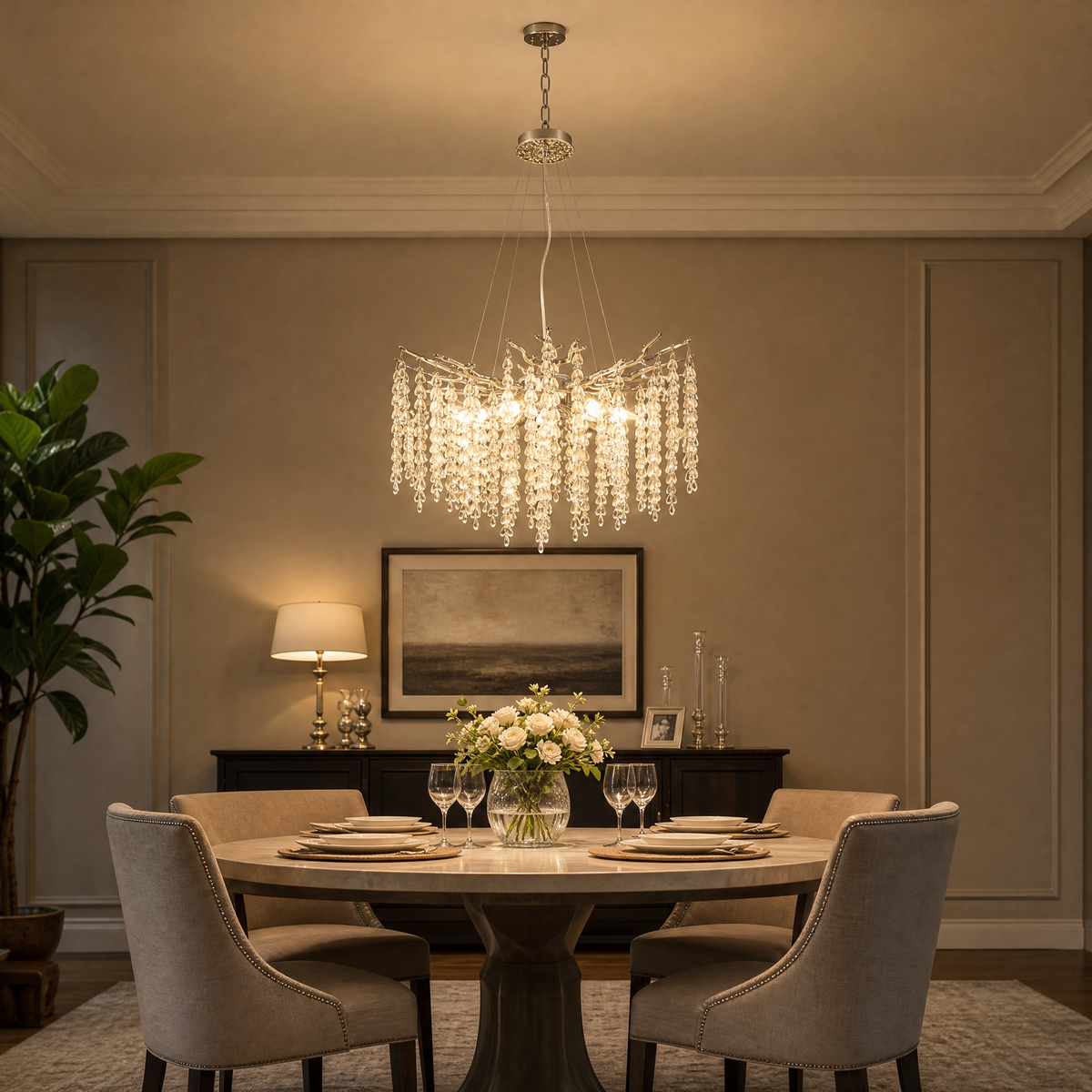Grape Bunch-150cm-Nickel Color