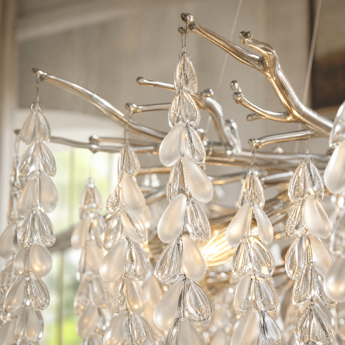 Grape Bunch-76cm-Nickel Color