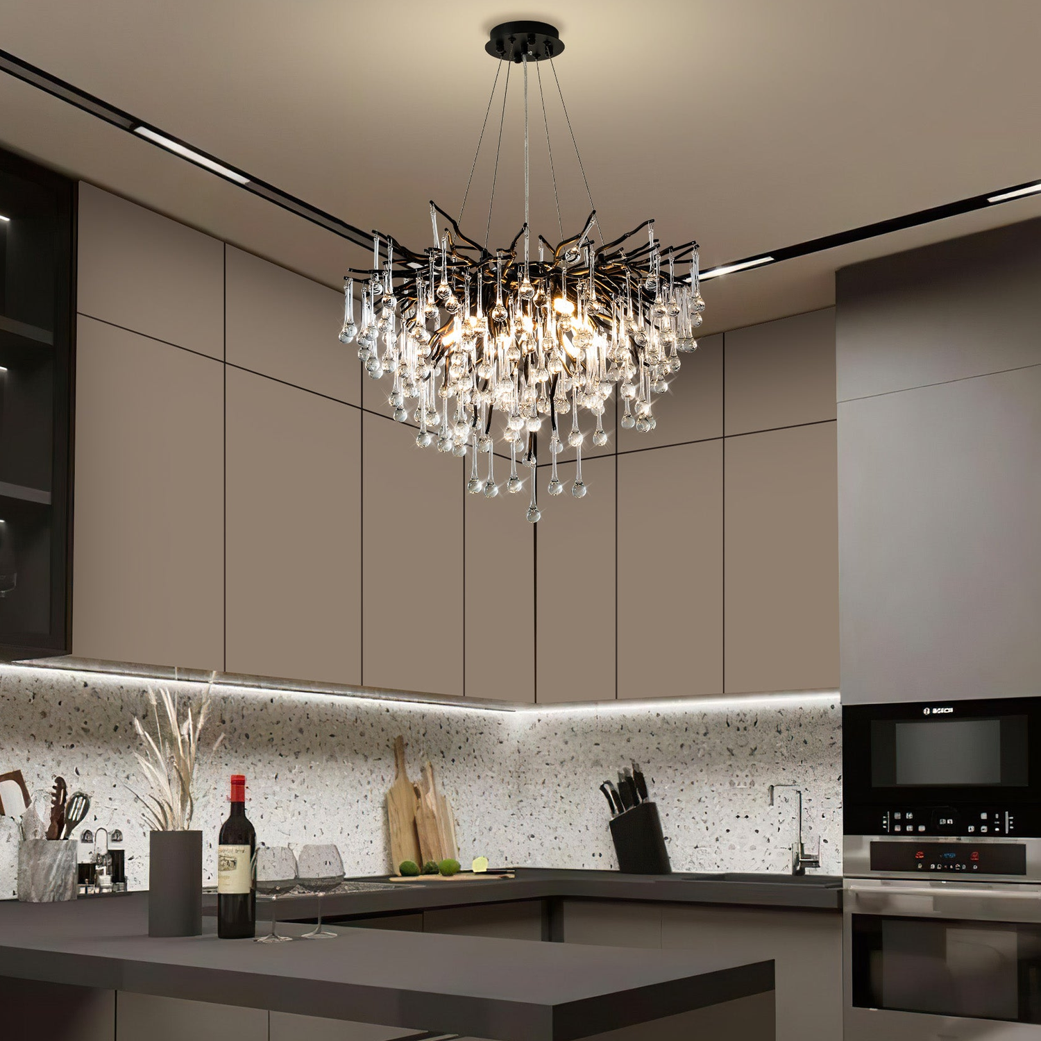 Pendant Light in a living room