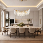 Grape Cluster Branch Chandelier 110cm - Copper