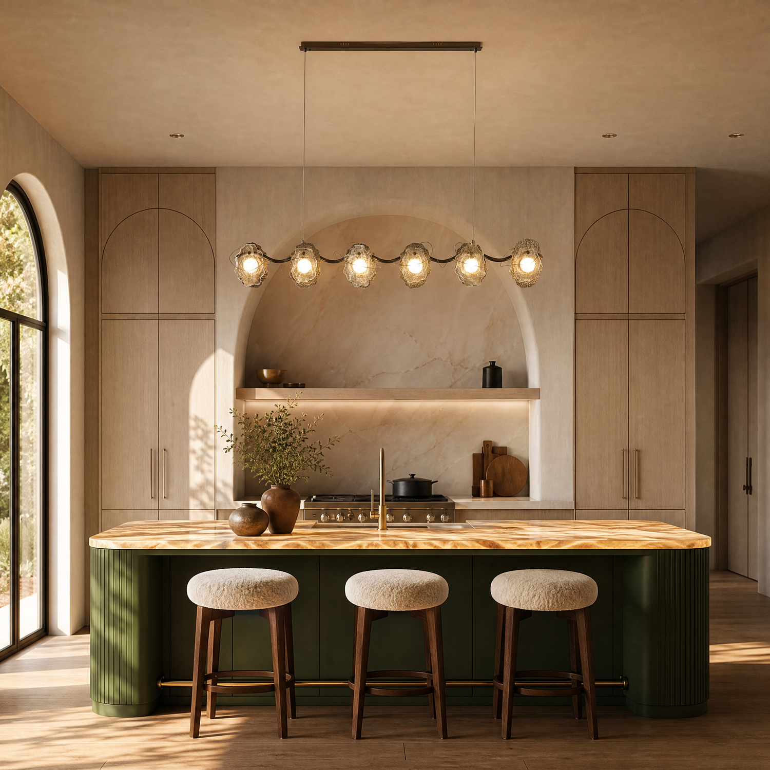 Grape Modern Dining Room Table Pendant Light