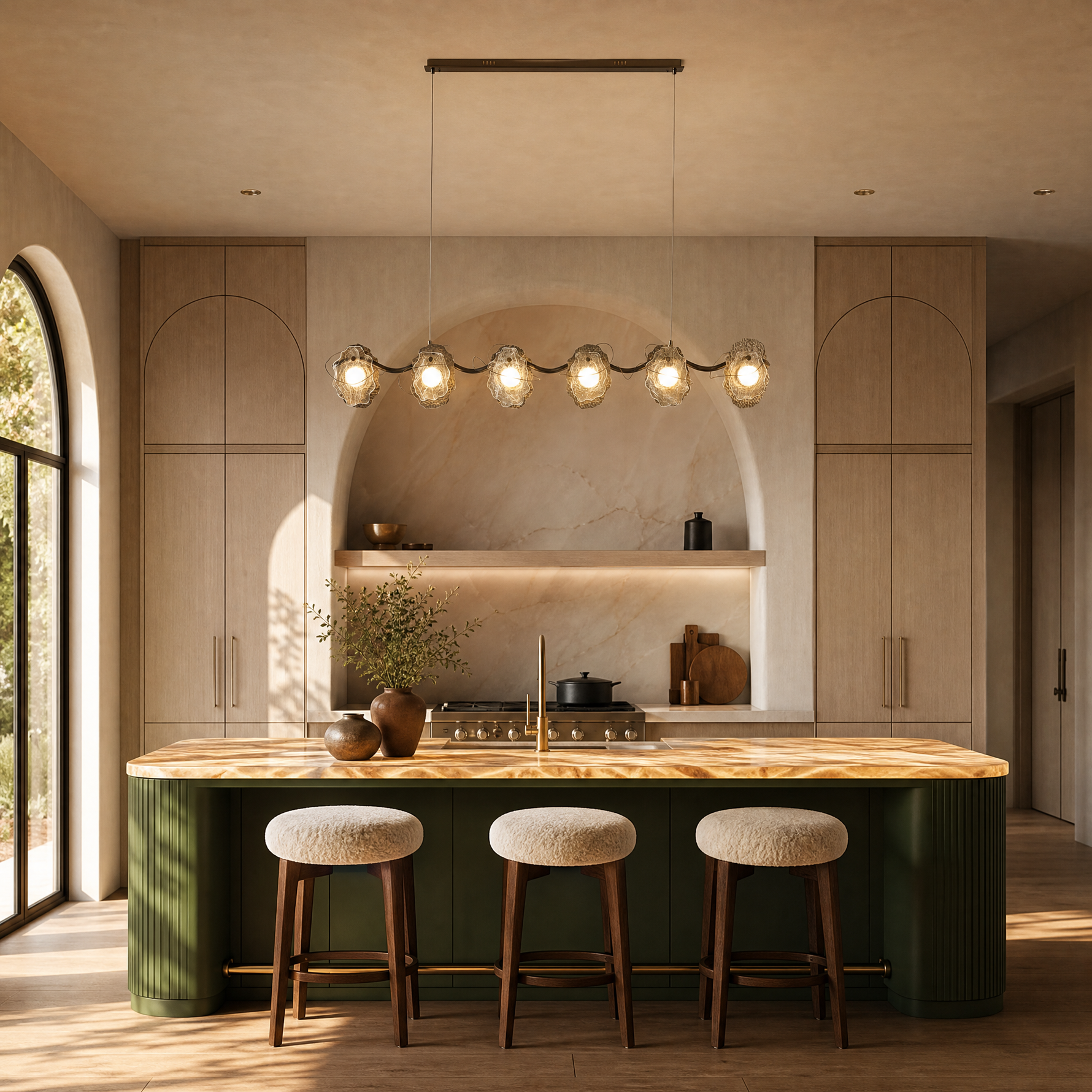 Grape Modern Dining Room Table Pendant Light
