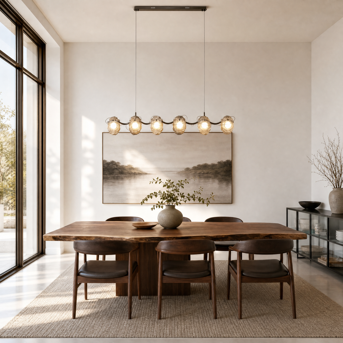 Grape Modern Dining Room Table Pendant Light