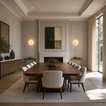 Greta Modern Alabaster Round Wall Sconce