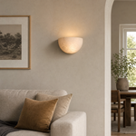Greta Modern Alabaster Wall Sconce