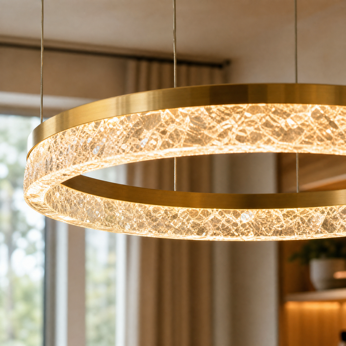 Guilin Landscape Modern Multi-Tier Cluster Chandelier