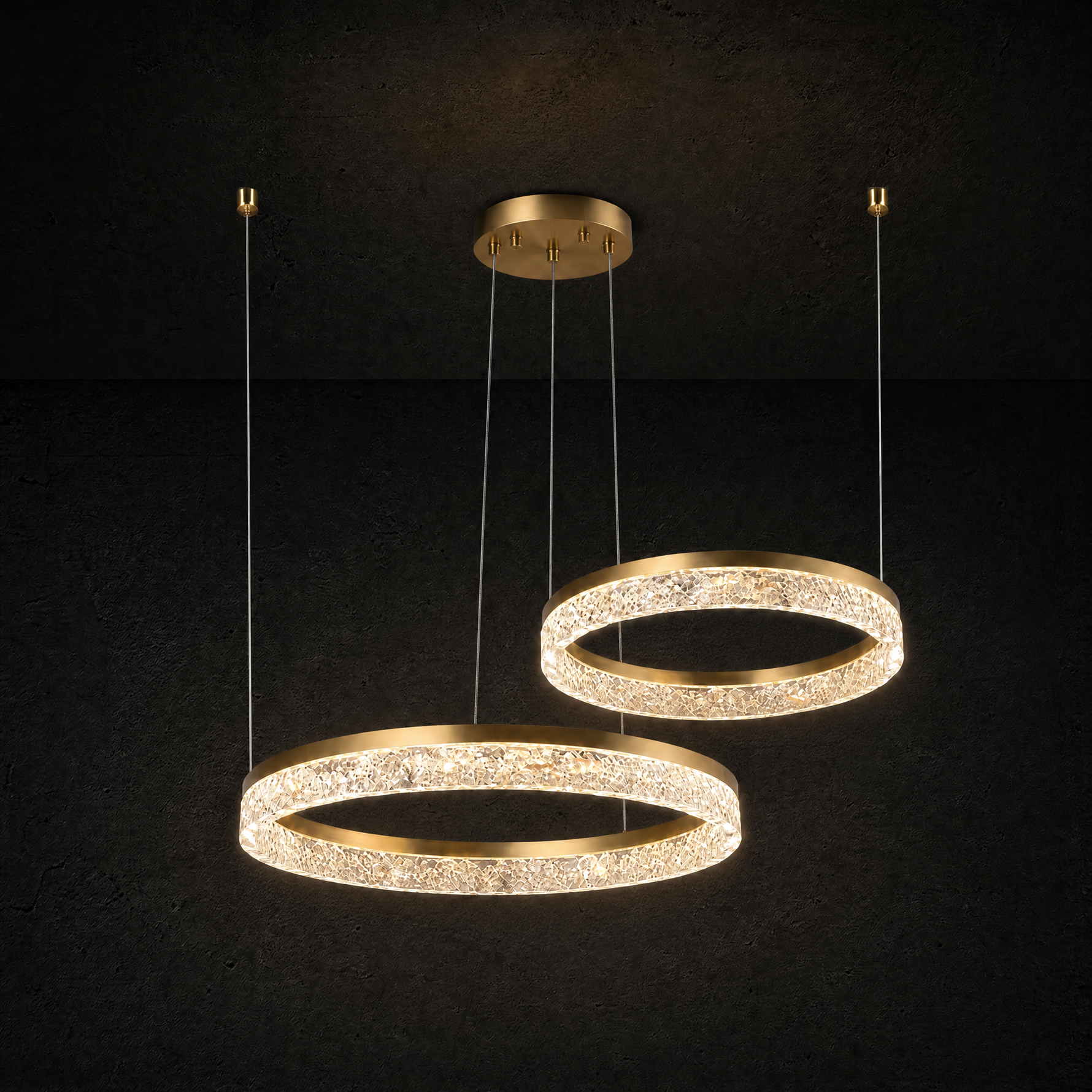 Guilin Landscape Modern Multi-Tier Cluster Chandelier