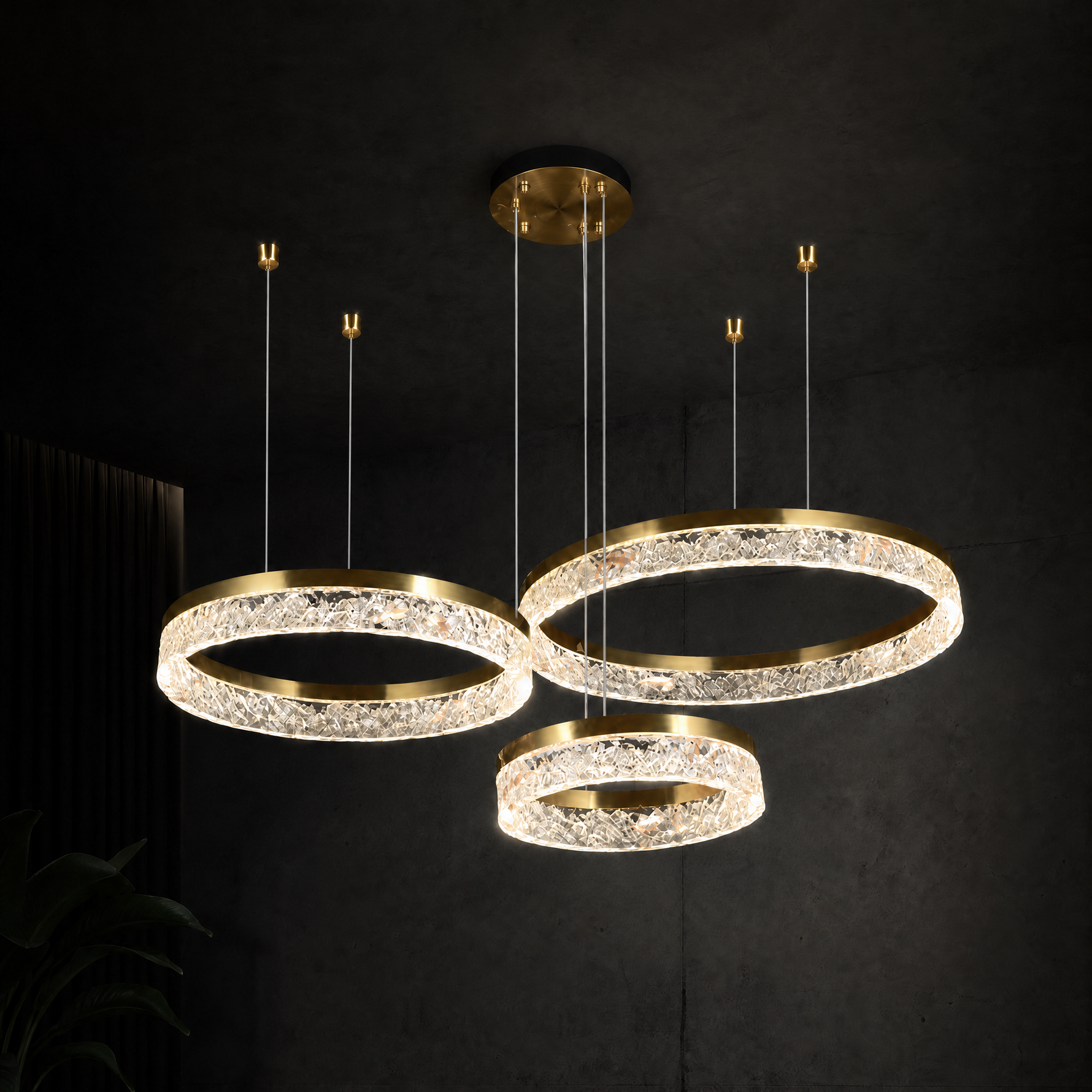 Guilin Landscape Modern Multi-Tier Cluster Chandelier