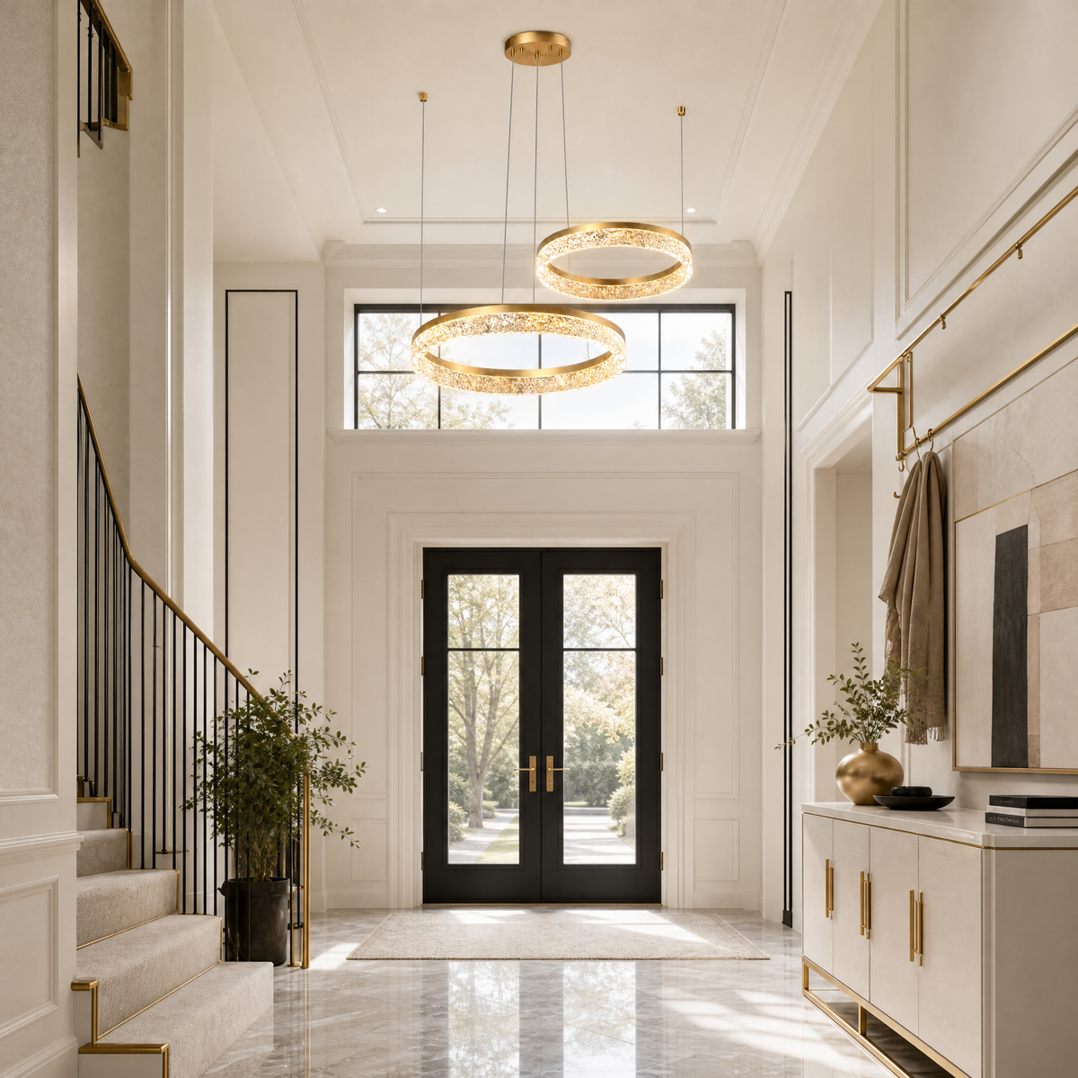 Guilin Landscape Modern Multi-Tier Cluster Chandelier