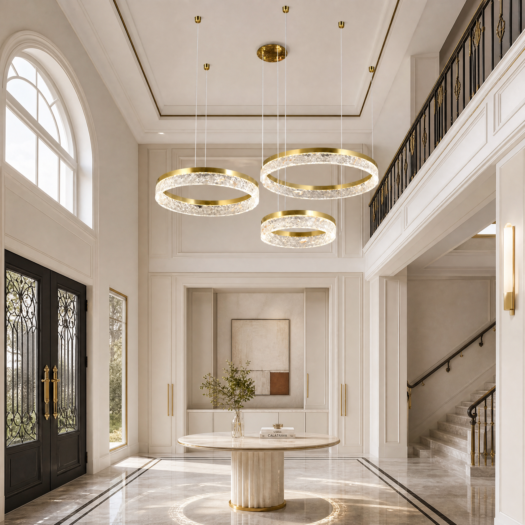 Guilin Landscape Modern Multi-Tier Cluster Chandelier