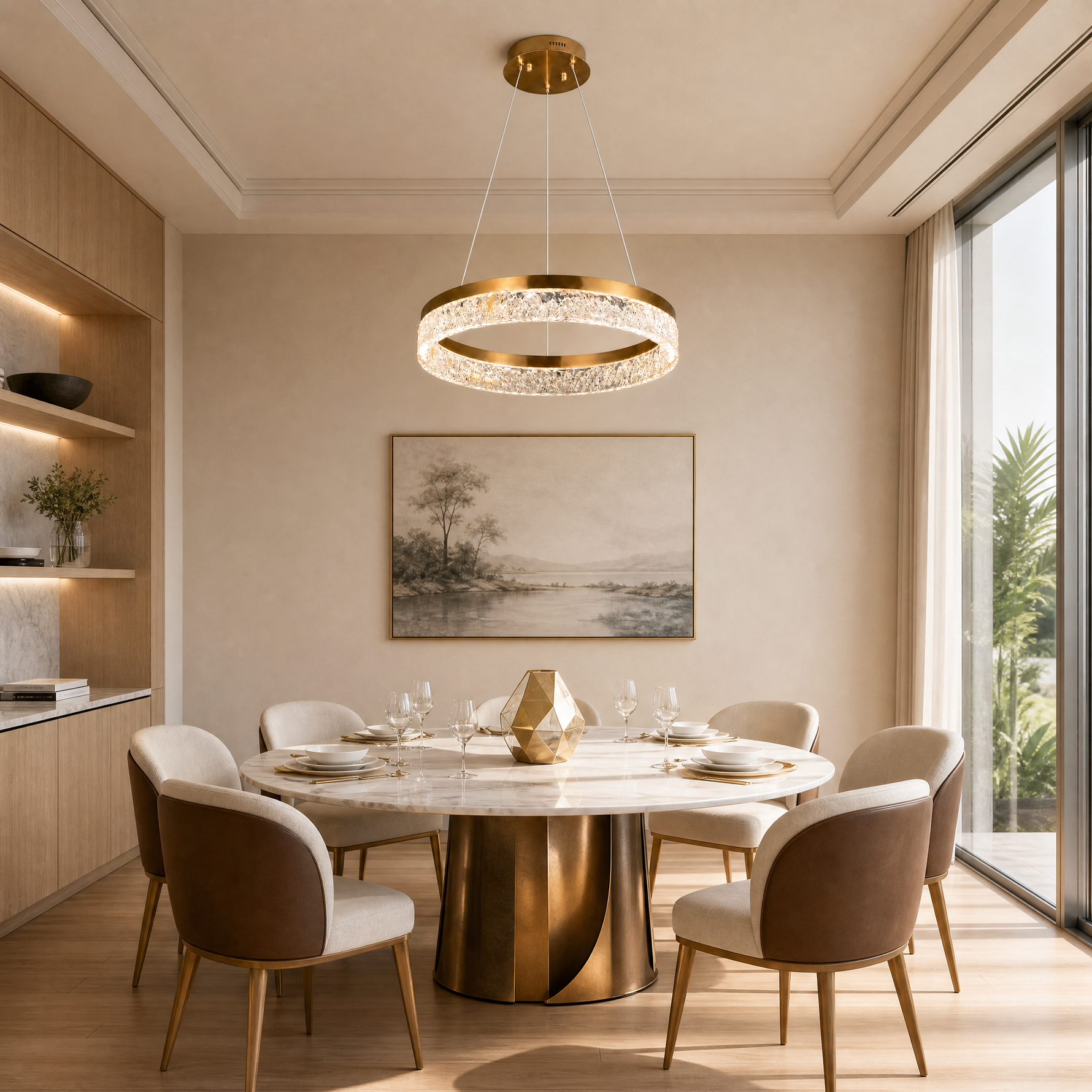 Guilin Landscape Modern Sculptural Pendant Light