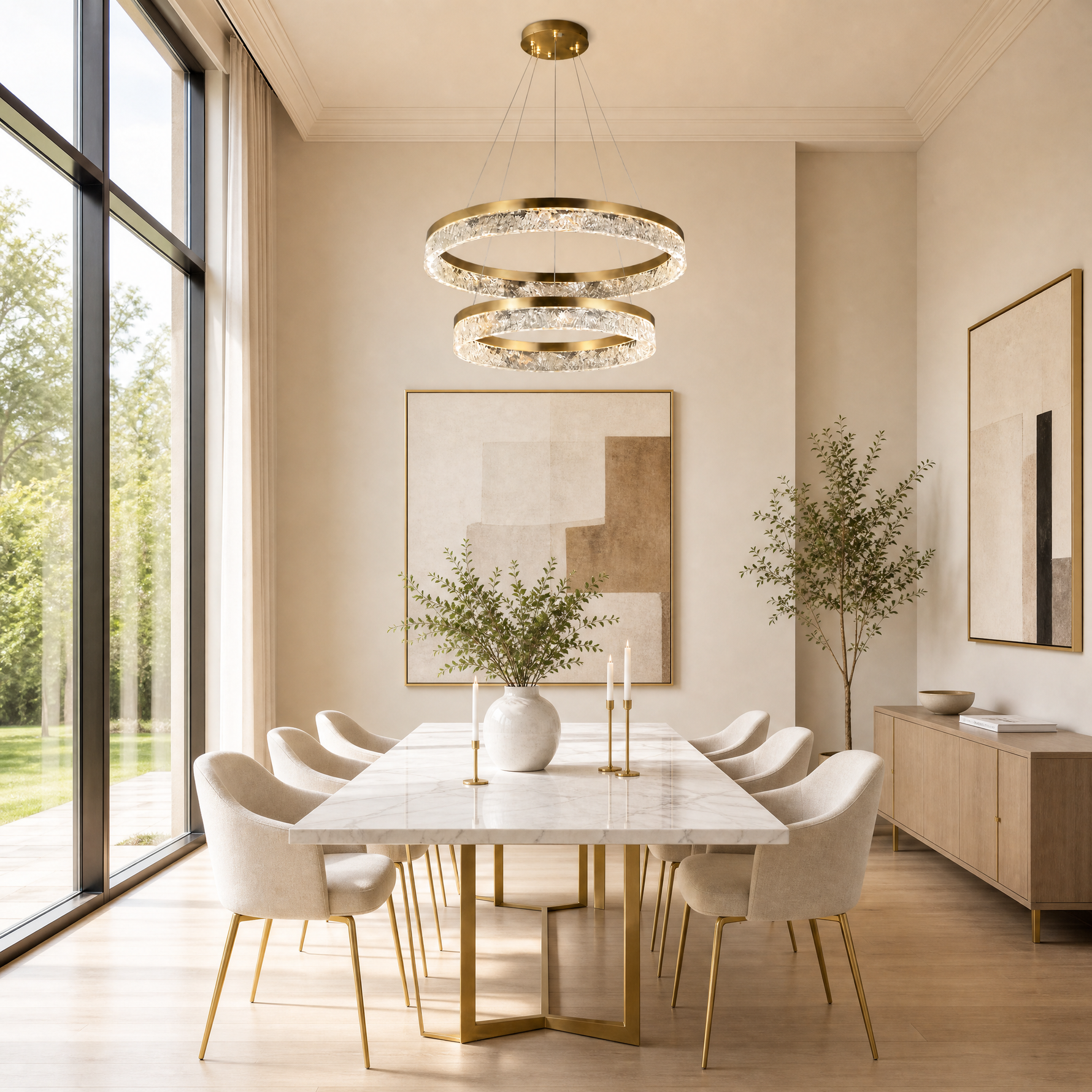 Guilin Landscape Modern Sculptural Pendant Light
