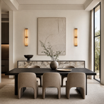 Halo Modern Linear Glass Wall Sconce