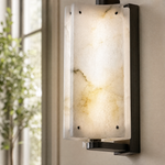 Harmon Modern Alabaster Wall Sconce 5.9"