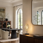 Hexon Artistic Modern Glass Table Lamp
