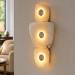 Hollis Alabaster Wall Sconce Light Modern