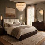 Hollis Modern Alabaster Dining Room Light