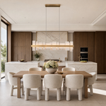 Hollis Modern Alabaster Linear Pendant Light