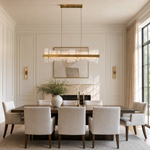 Hollis Modern Alabaster Linear Pendant Light