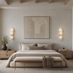 Hollis Modern Alabaster Linear Wall Sconce