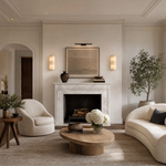 Hollis Modern Alabaster Long Wall Sconce