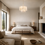 Hollis Modern Alabaster Round Pendant Light
