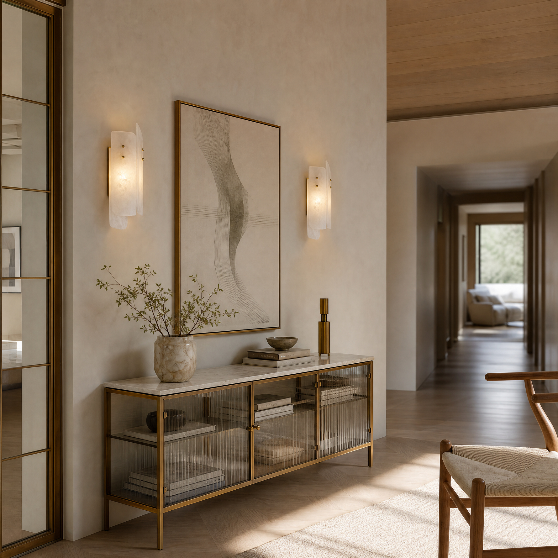Hollis Modern Panel Wall Lamp
