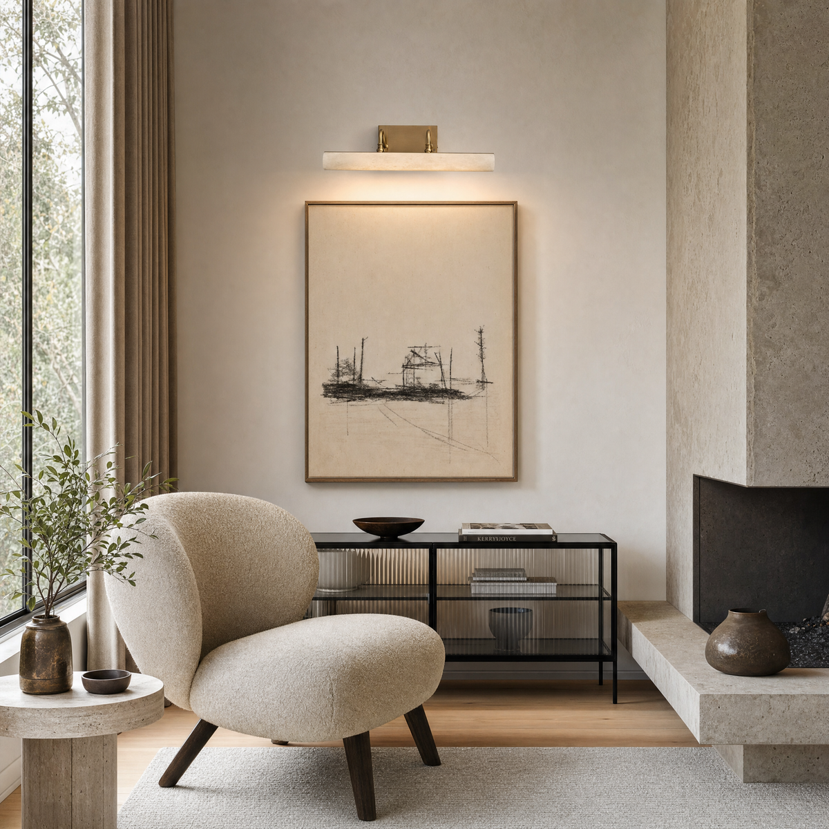 Horizontal Tube Wall Sconce