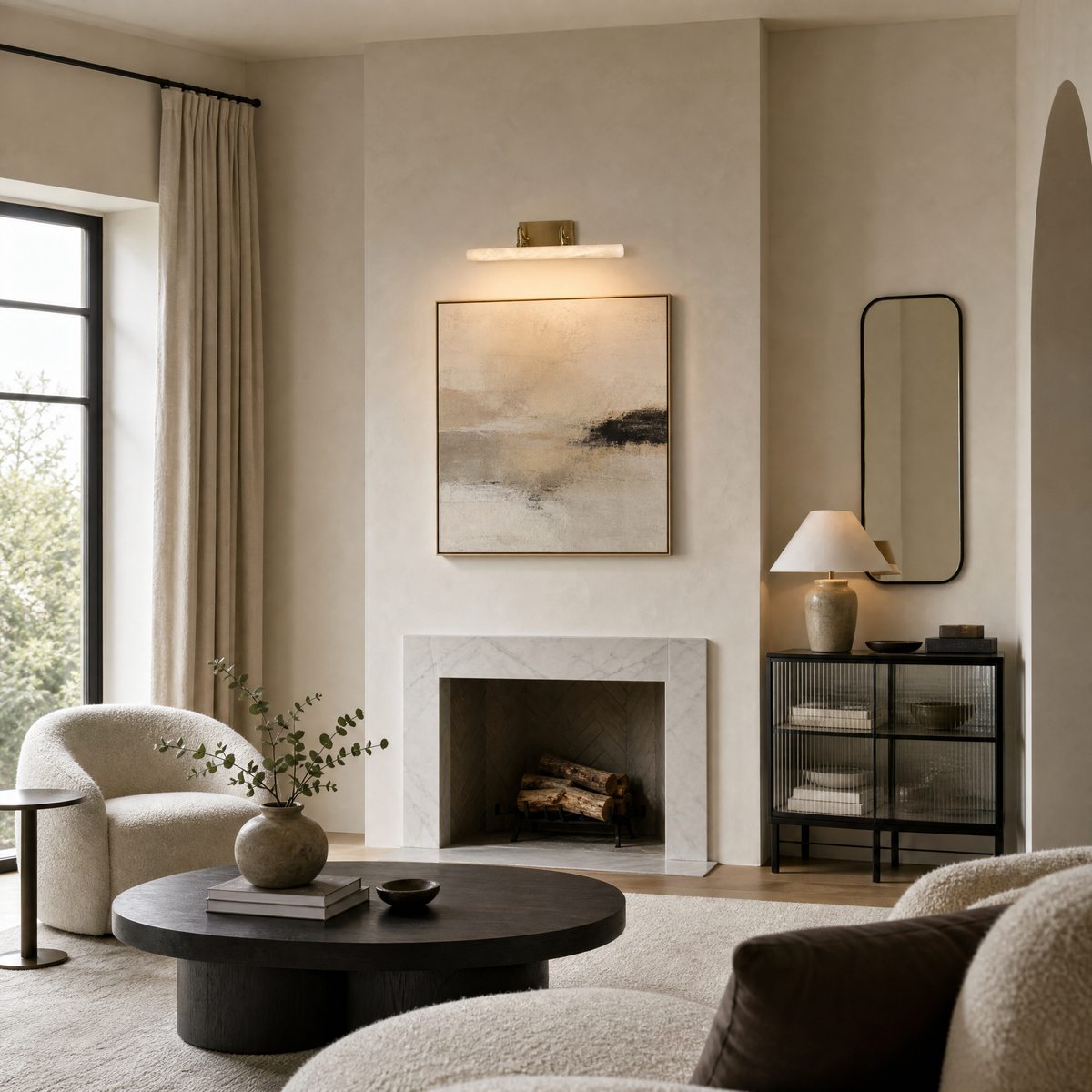 Horizontal Tube Wall Sconce