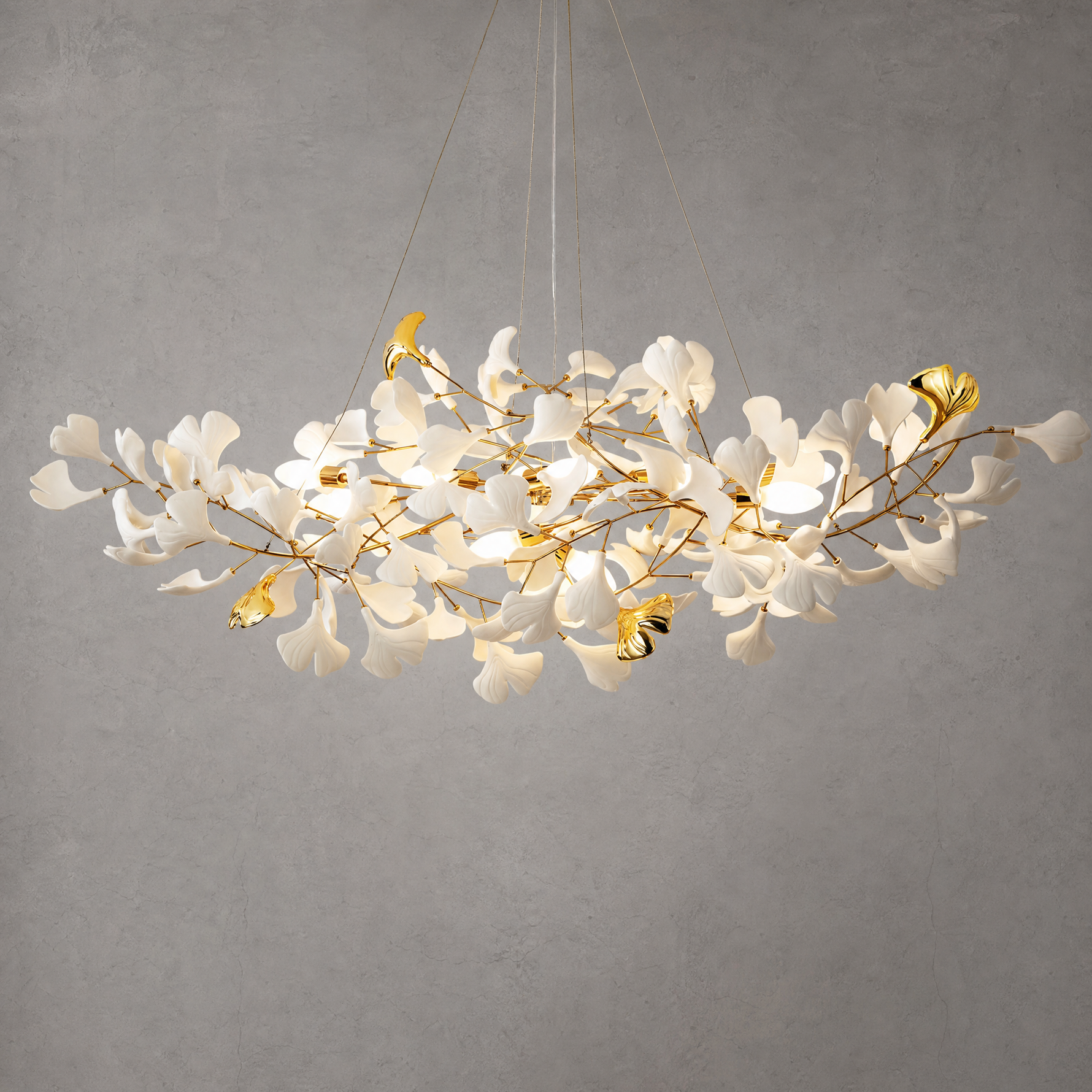 Horse Eye Branch Staircase Light - Gold 760