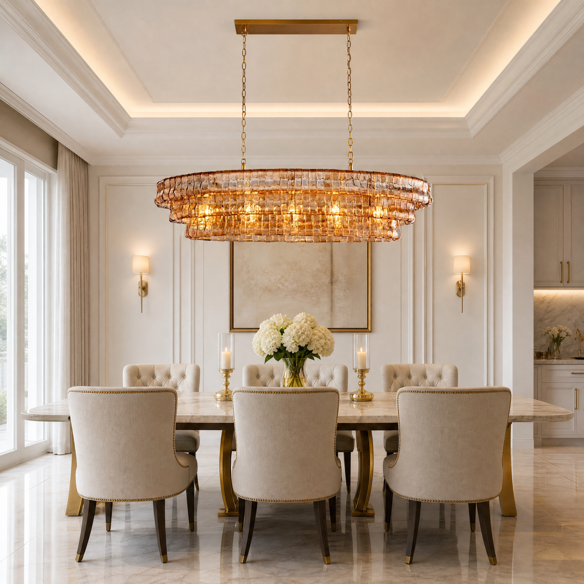 Horse Eye Pendant Light 1500 - Matte Black