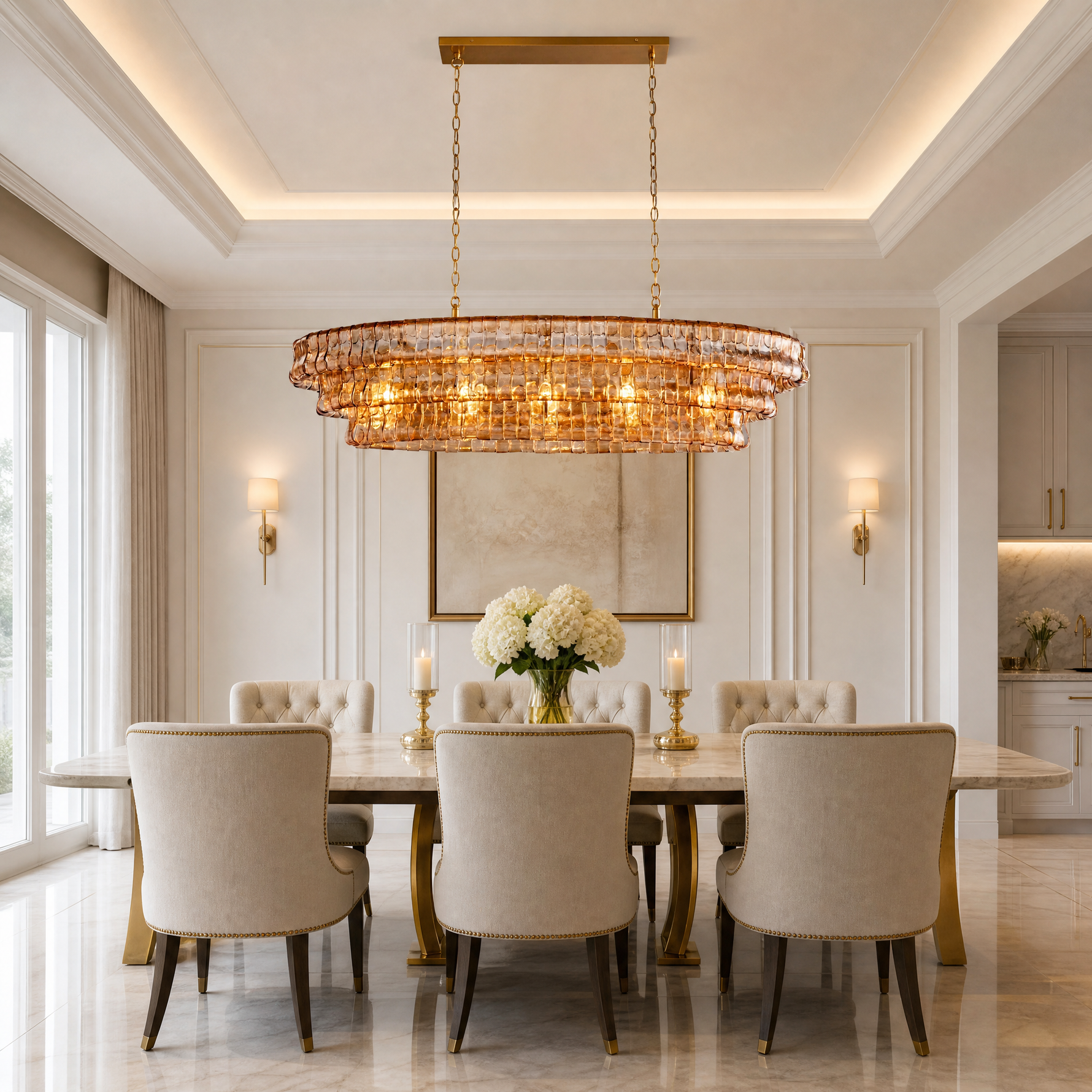Horse Eye Pendant Light 1500 - Matte Black
