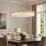 Ice Bloom Glass Chandelier D1000 - Copper