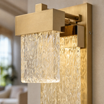 Knox Glass Linear Wall Sconce