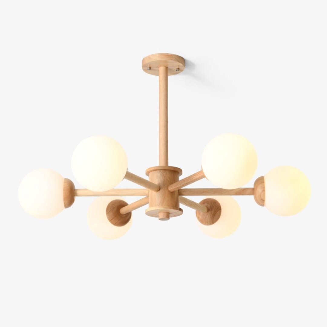Kozan Wooden Chandelier - YIOSI