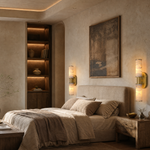 L1000-Marble Lingyu Ceiling Lamp - Copper Color