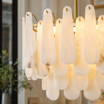 L1000-Marble Lingyu Ceiling Lamp-Copper Color