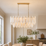 L1000-Marble Lingyu Ceiling Lamp-Copper Color