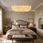 L1060 Marble Stone Block Hanging Lamp - Copper Color